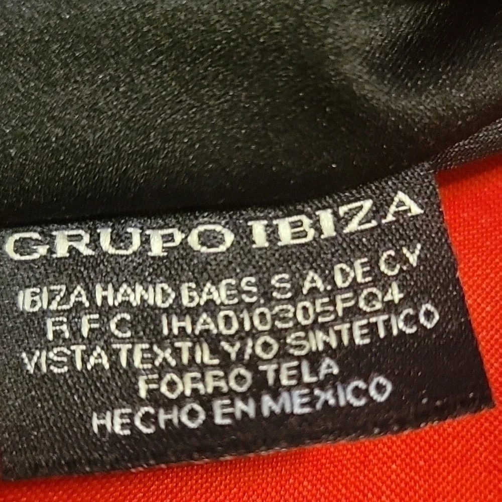 Sarah Bustani Women's Red Shoulder Handbag Made in Mexico
